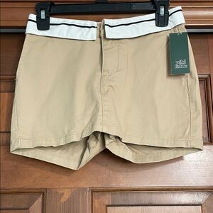 Wild Fable Beige Skort with White Trim